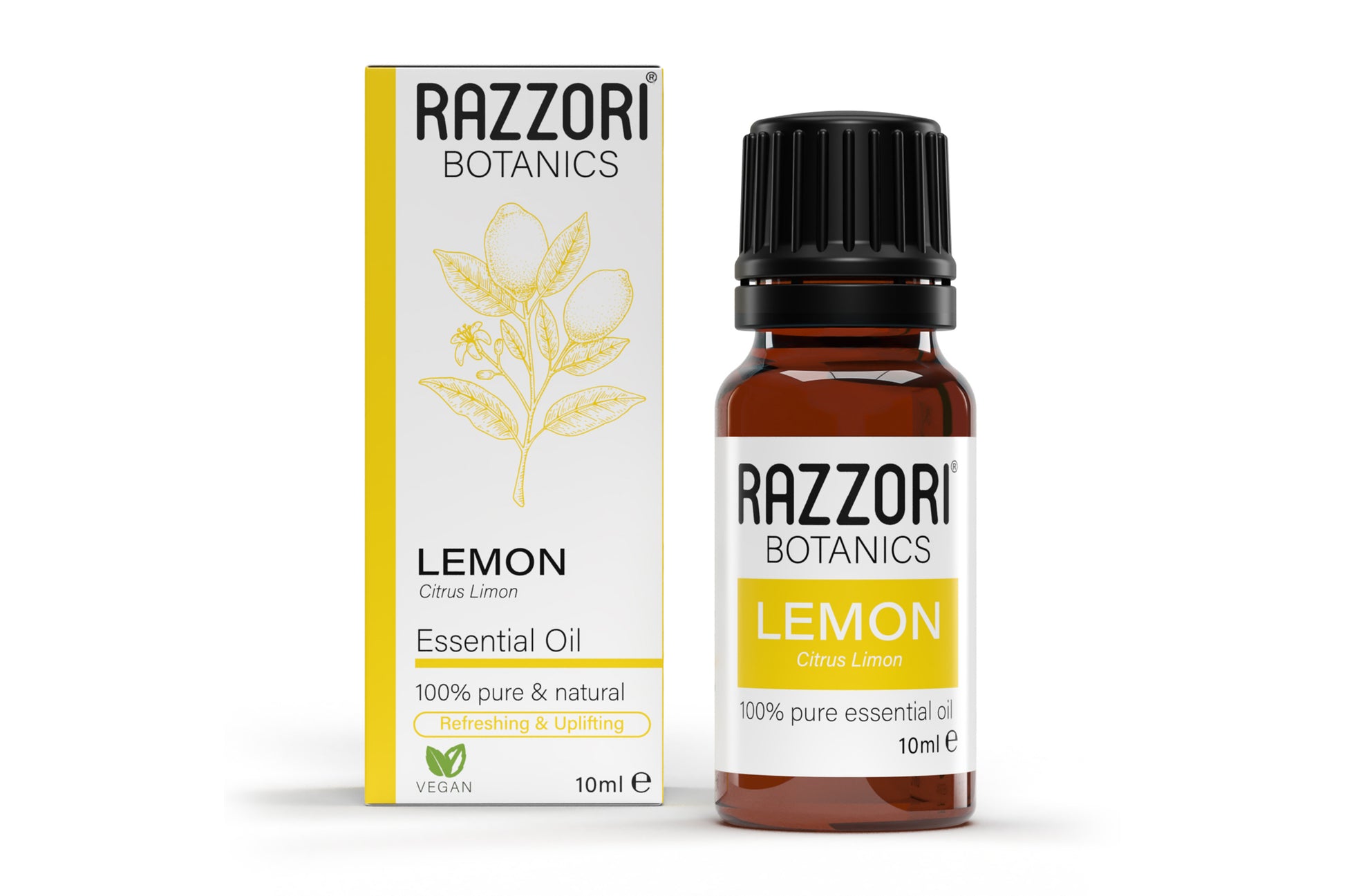 Organic Lemon Essential Oil - Razzori