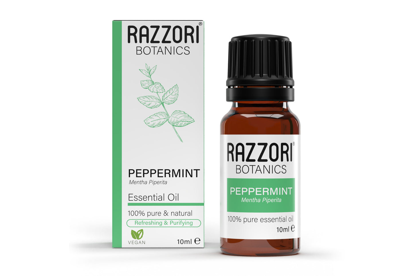 Organic Peppermint Essential Oil - Razzori