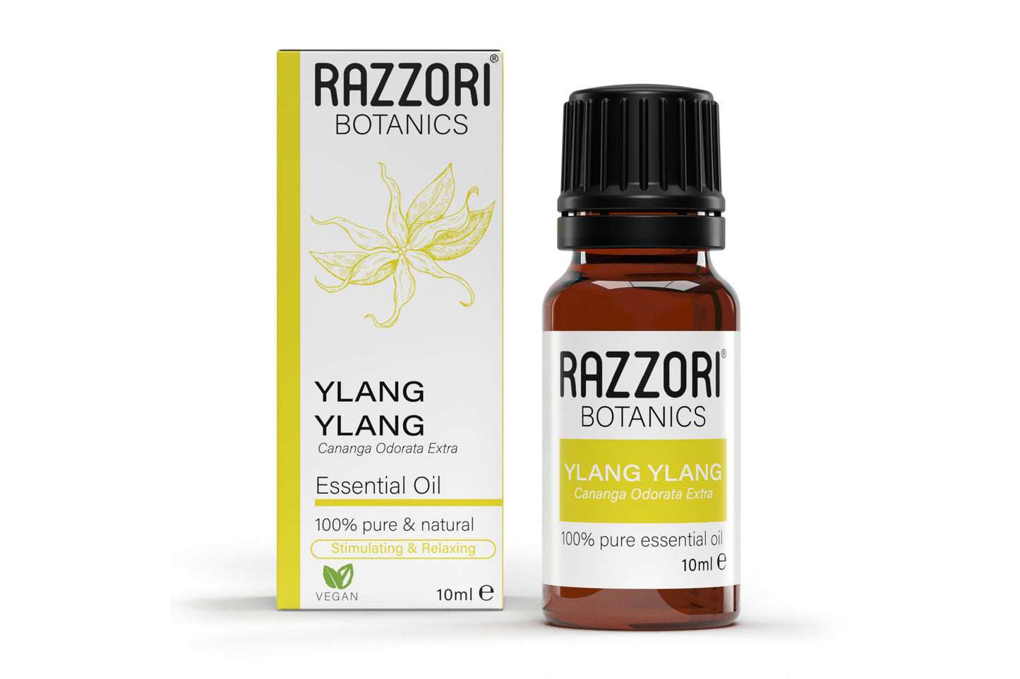 Organic Ylang Ylang Extra Essential Oil - Razzori