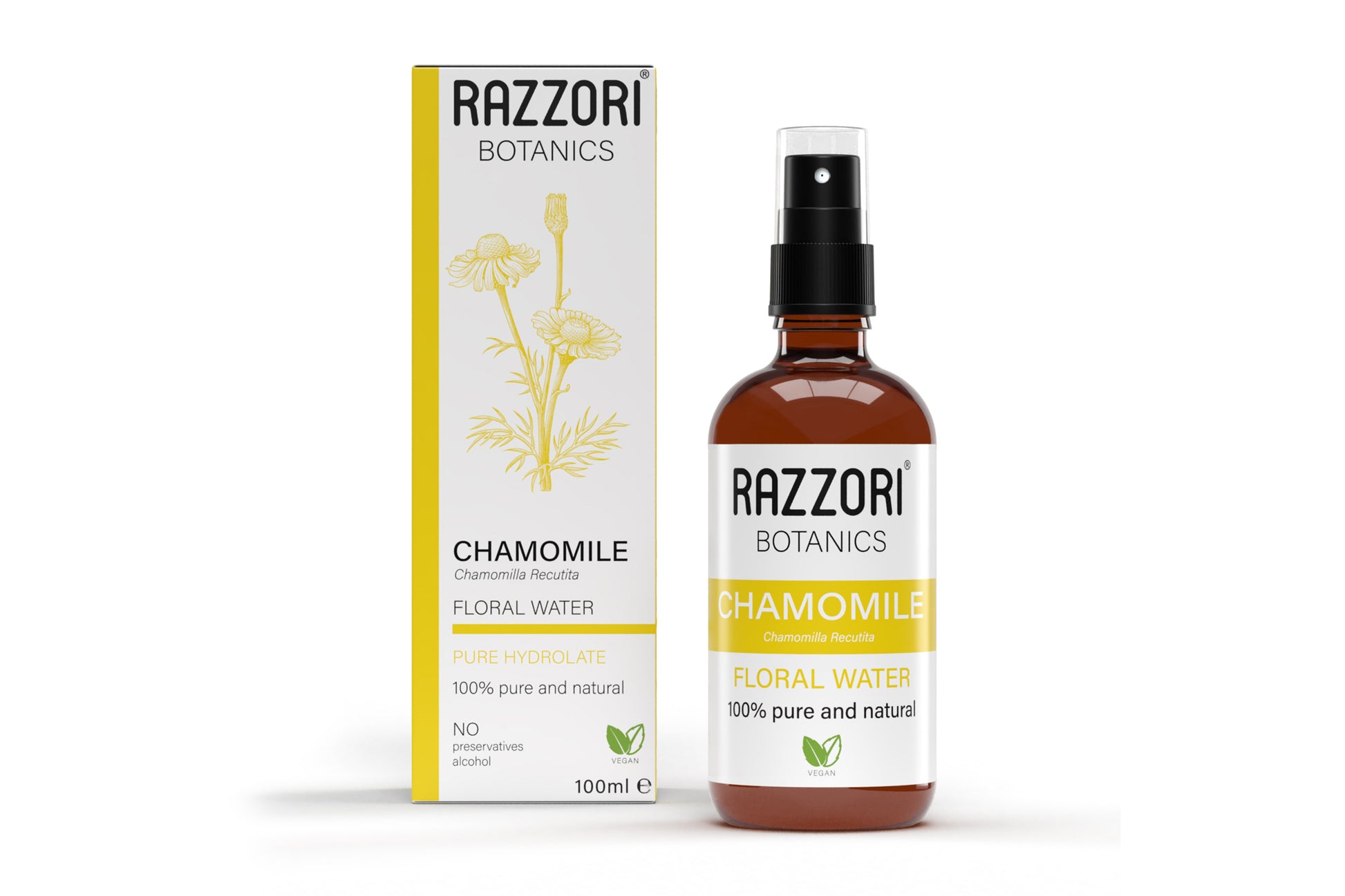 Organic Chamomile Water (Hydrolate) - Razzori