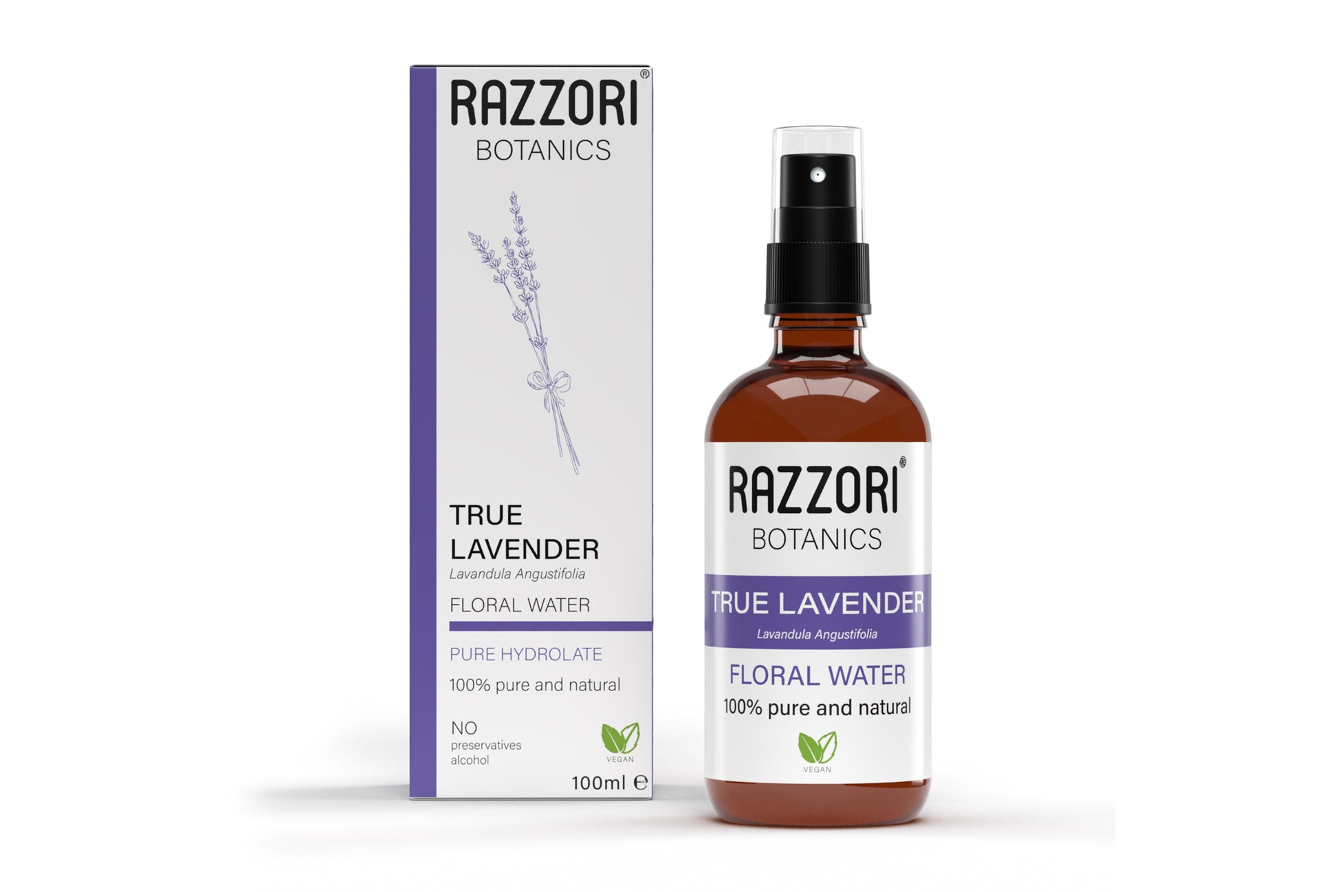 Organic Lavender Water (Hydrolate) - Razzori