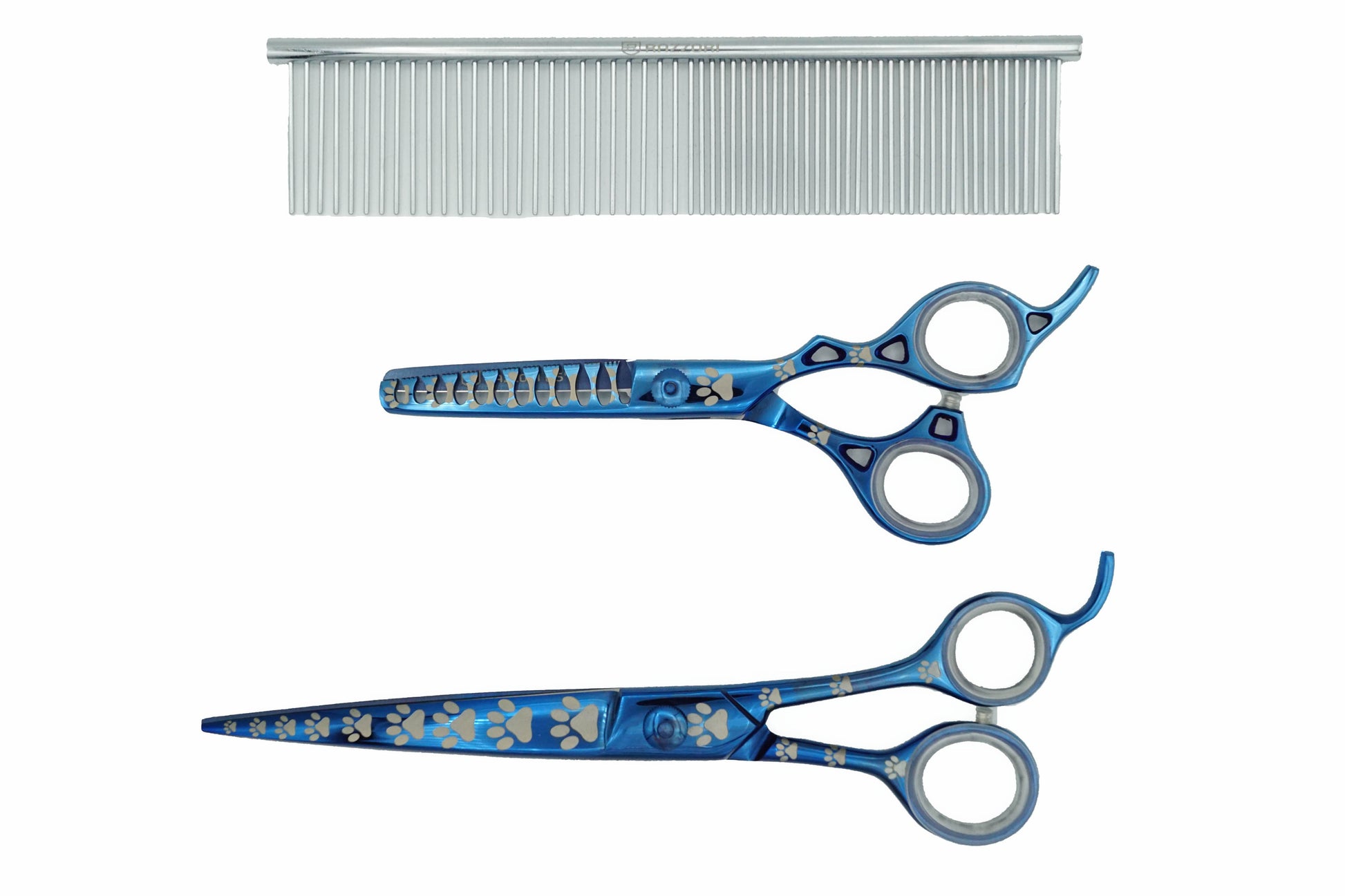 Pro Pet Shears - Set Blue #01 - Razzori