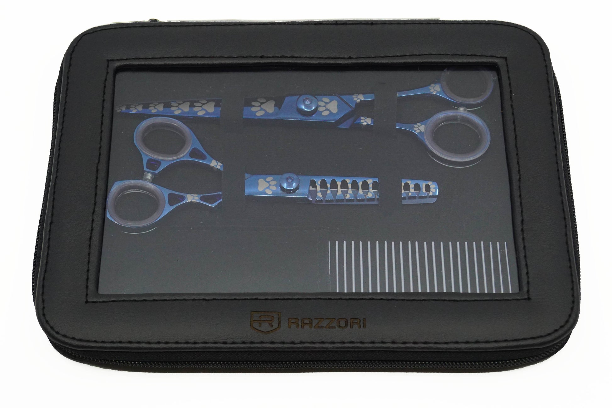 Pro Pet Shears - Set Blue #01 - Razzori