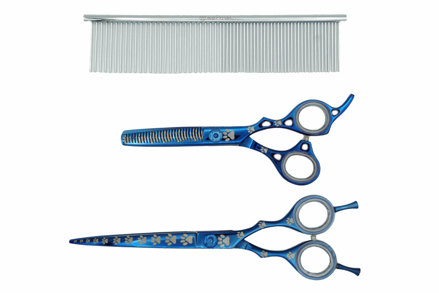 Pro Pet Shears - Set Blue #02 - Razzori