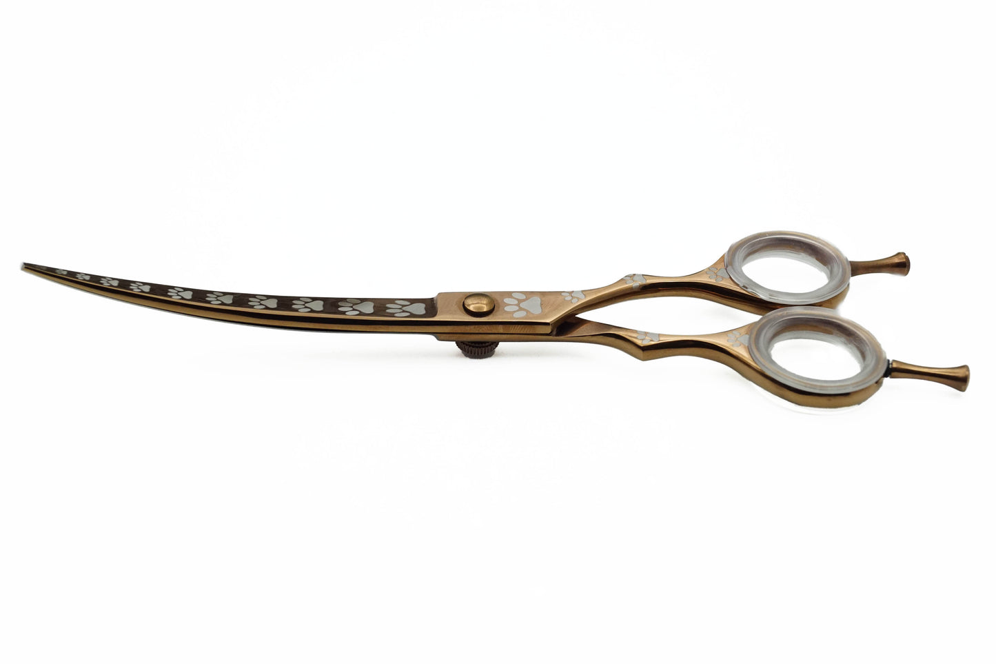 Pro Pet Shears - Copper Curved #01 - Razzori