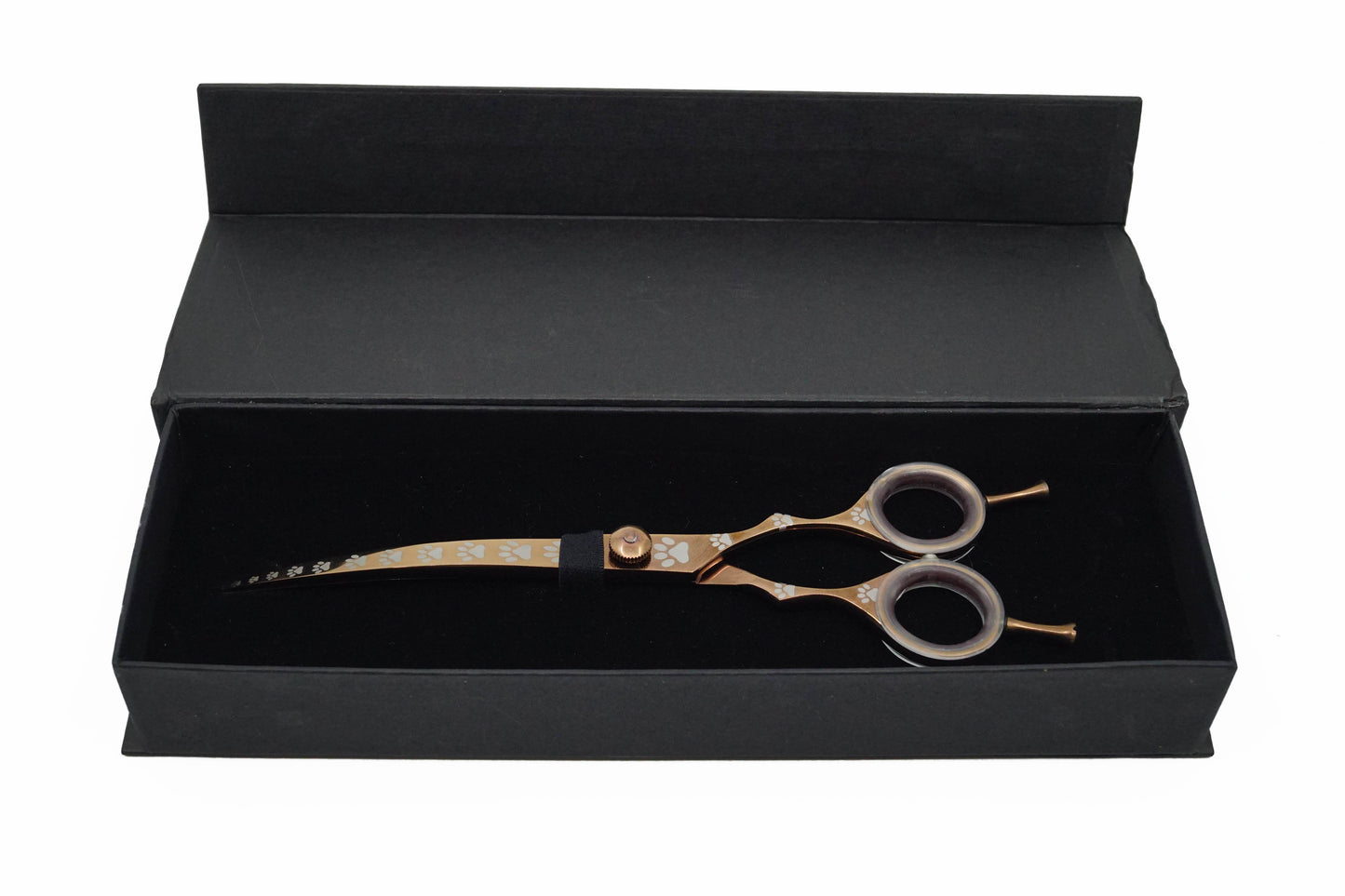 Pro Pet Shears - Copper Curved #01 - Razzori