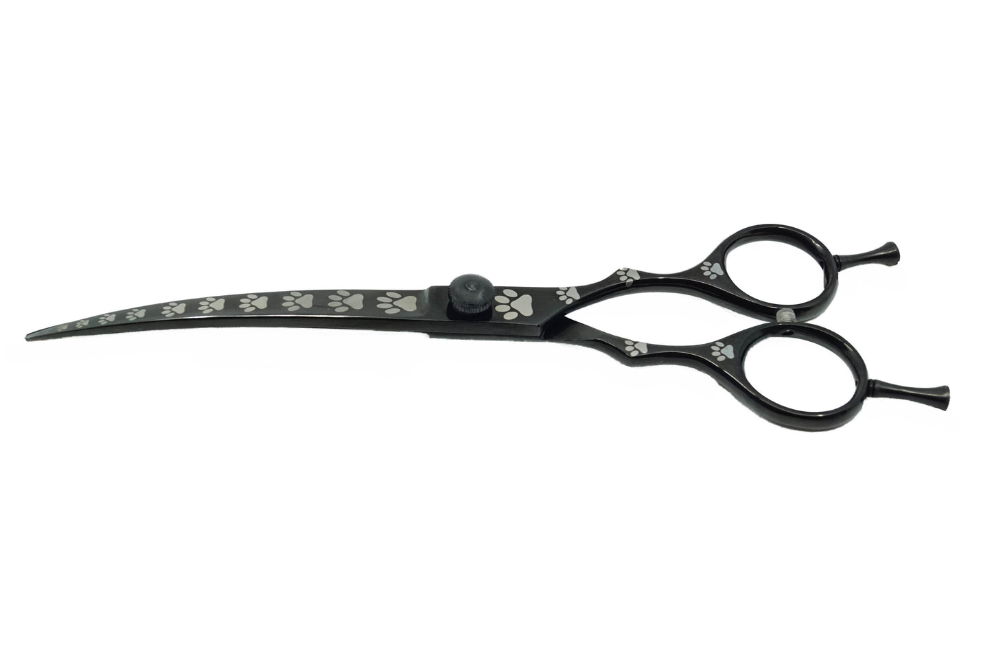 Pro Pet Shears - Black Curved #01 - Razzori