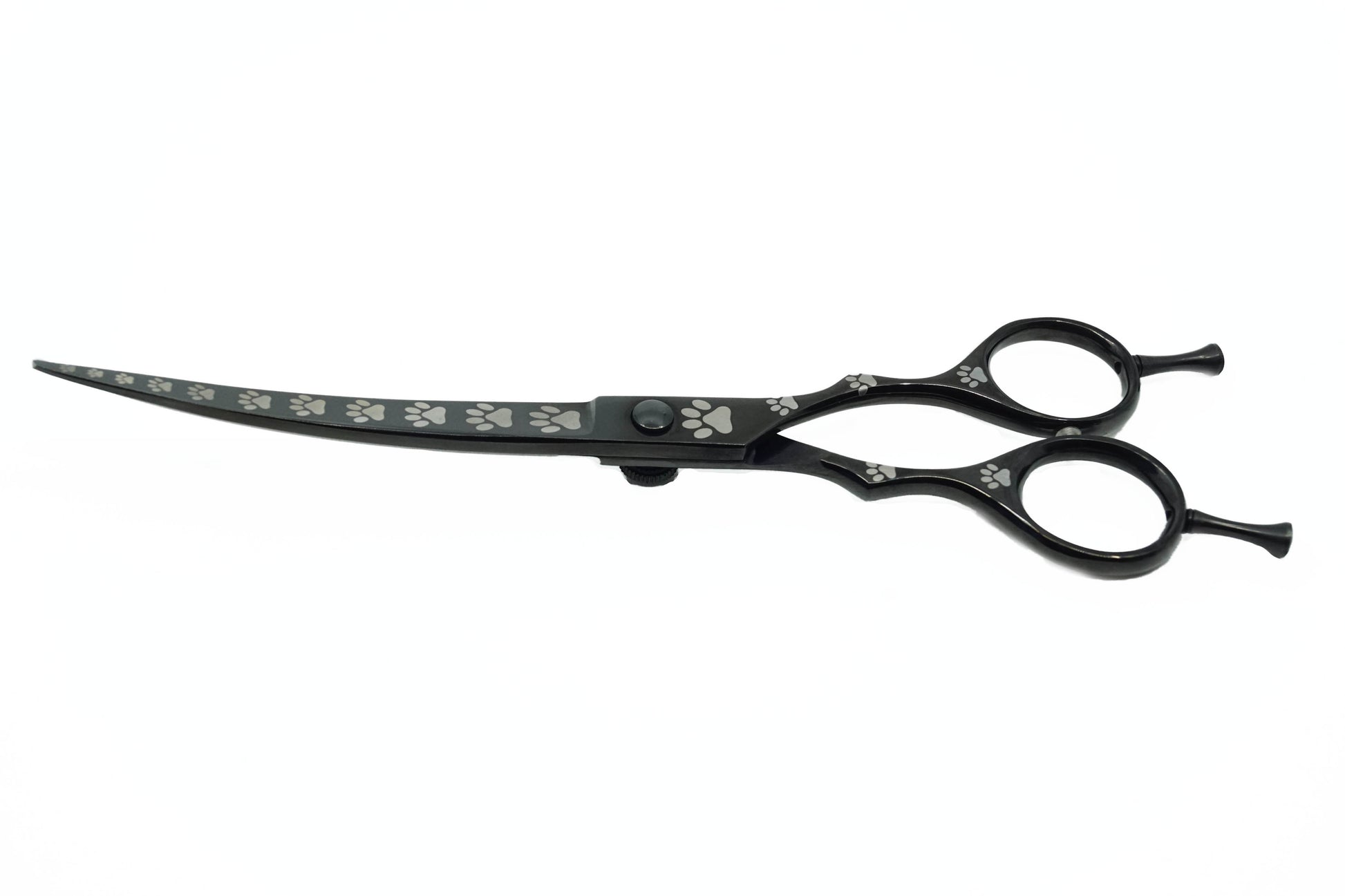 Pro Pet Shears - Black Curved #01 - Razzori