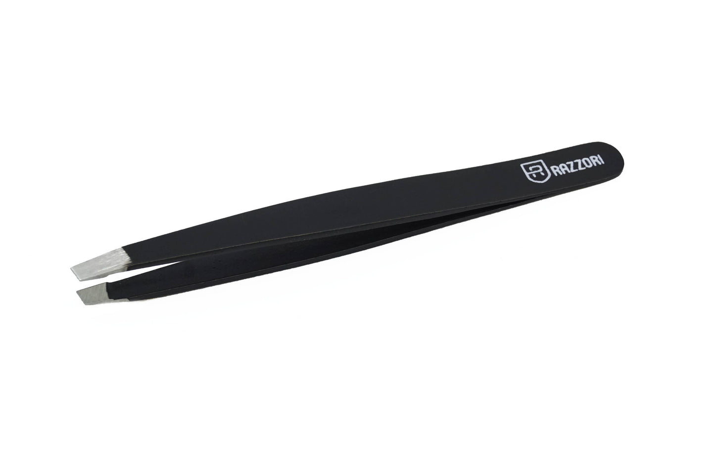 Slant Tweezers #01 - Black - Razzori